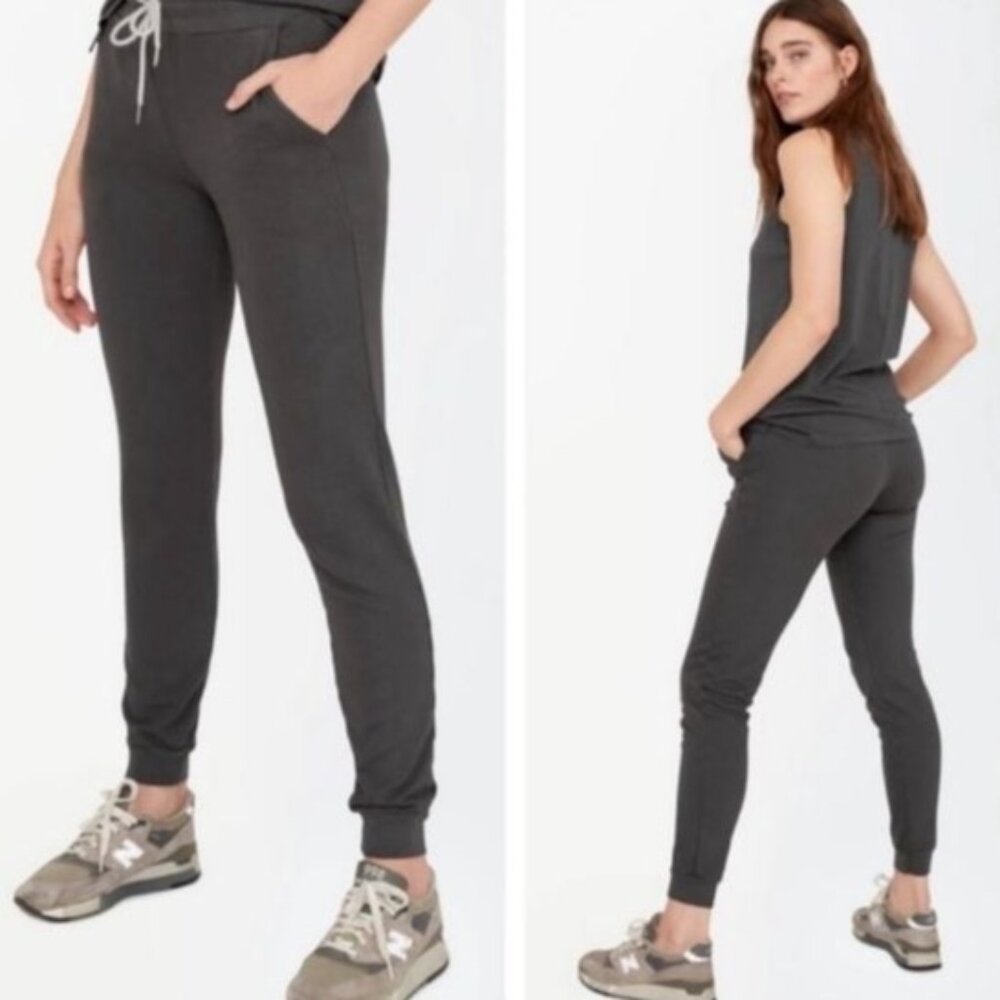 MATE the Label Dark Gray Slim Jogger Track Pants